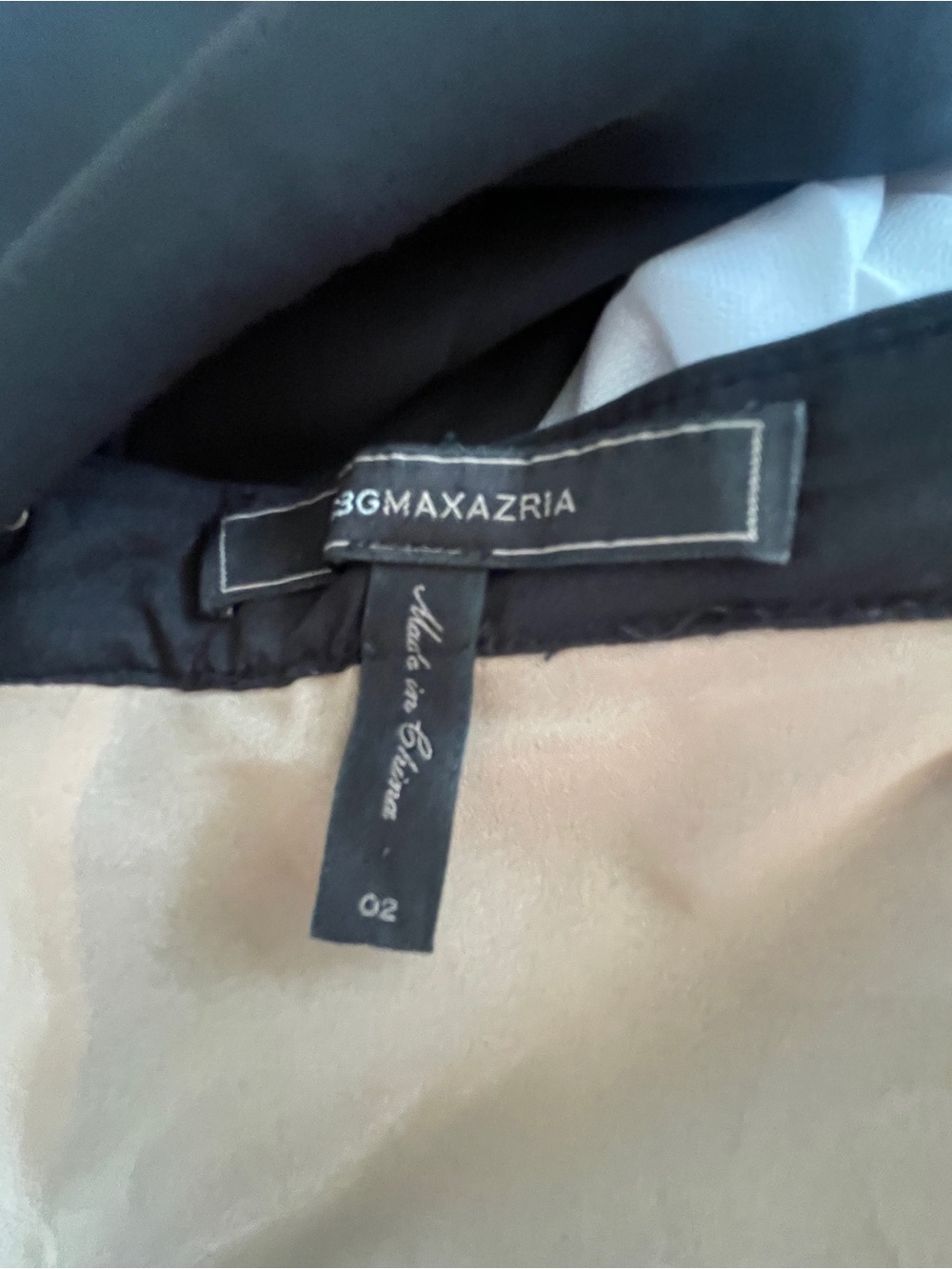 BCBGMaxAzria Brielle Maxi Dress Featuring Side Cutouts and Pleated Chiffon Panel - Picture 9 of 14